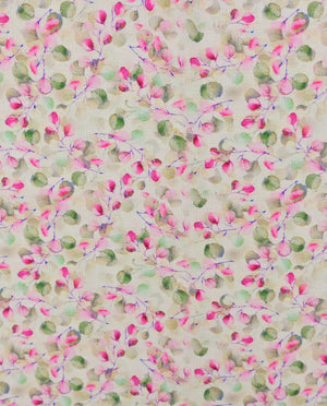 Poplin Digitaal Eucapyptus : 5829 : 1417 : Fuchsia