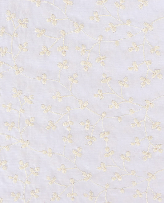 Embrodery Flower : 5837 : 50 : White