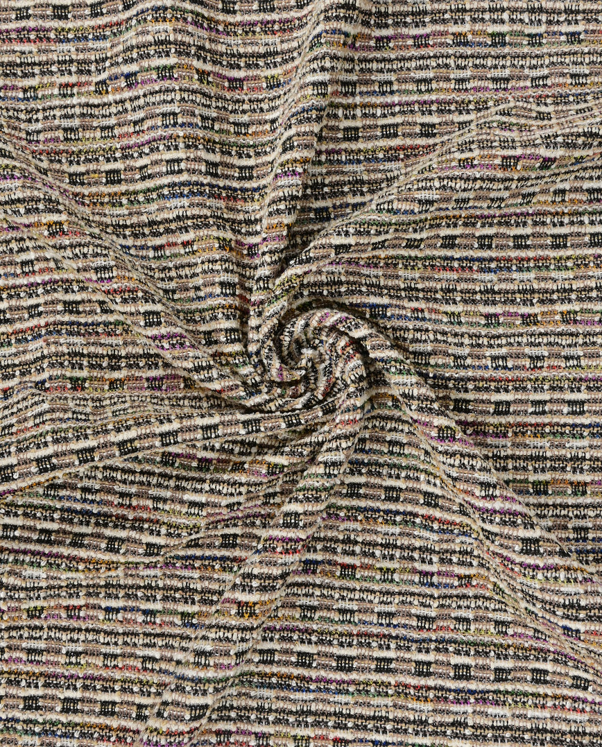 Bouclé Luxury Lurex : 5841 : 53 : Dark Beige