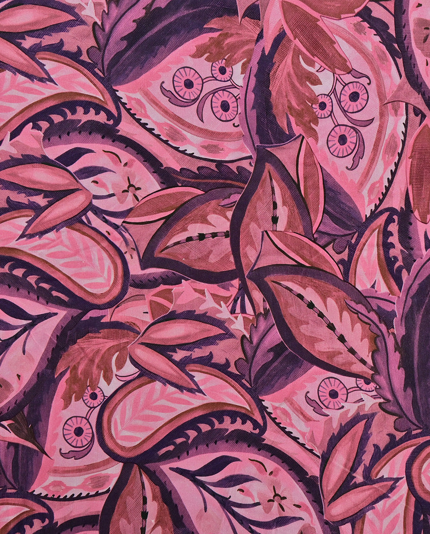 Bamboo Jersey Digital Paisley : 5880 : 1319 : Mauve