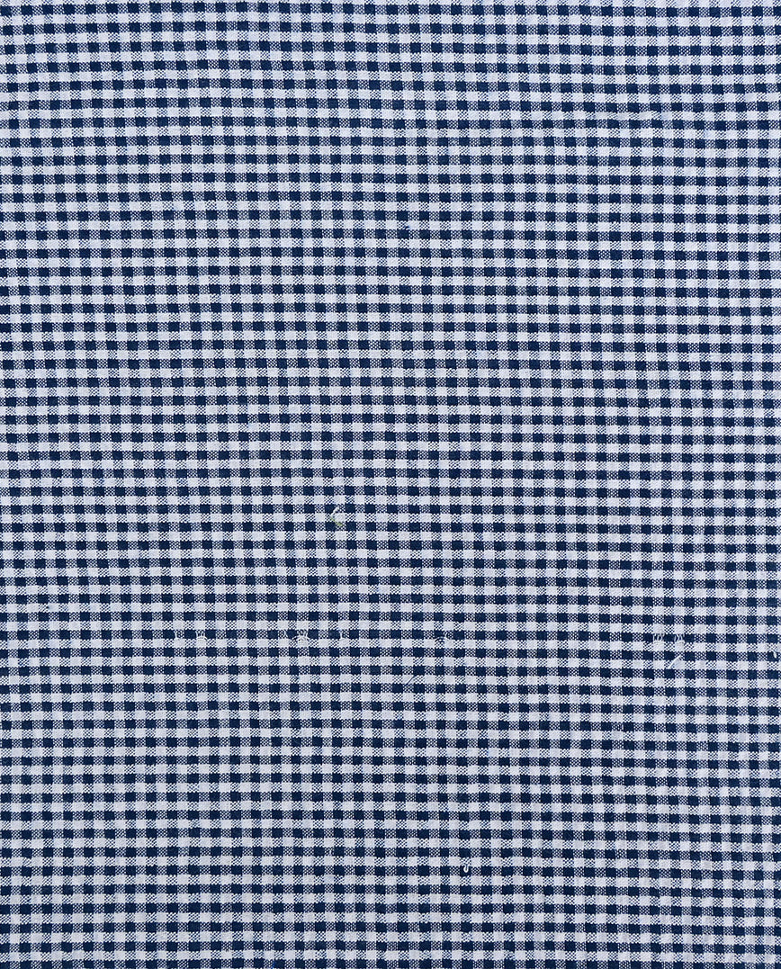 Seersucker Checks : 5871 : 8 : Navy