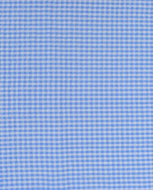 Seersucker Checks : 5871 : 1 : Light Blue
