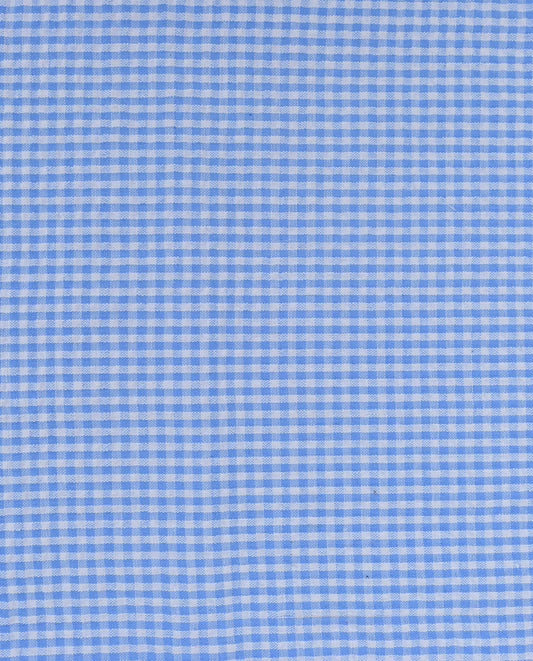 Seersucker Checks : 5871 : 1 : Light Blue