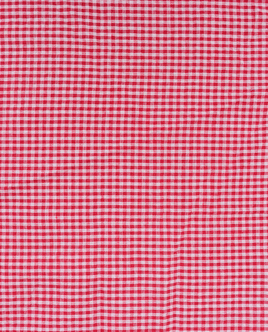 Seersucker Checks : 5871 : 15 : Red