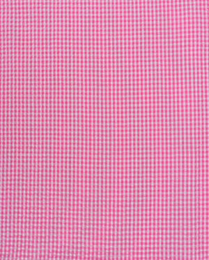 Seersucker Checks : 5871 : 17 : Fuchsia