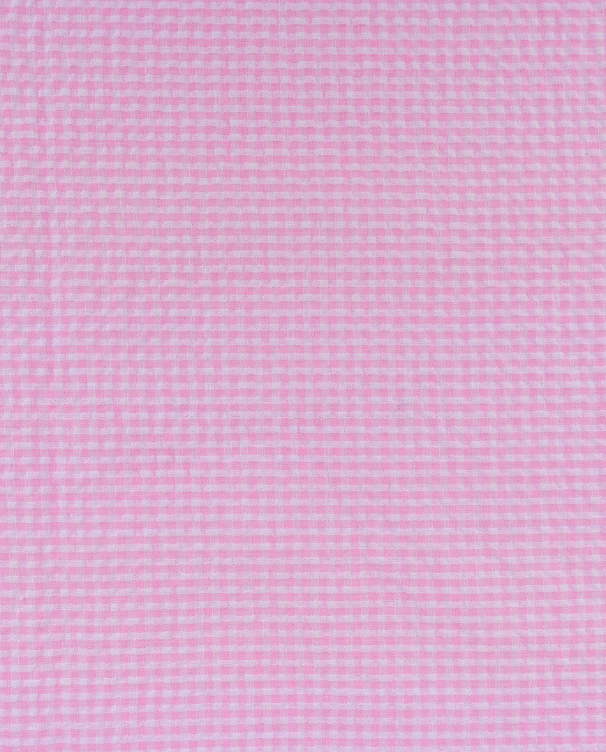 Seersucker Checks : 5871 : 11 : Rose