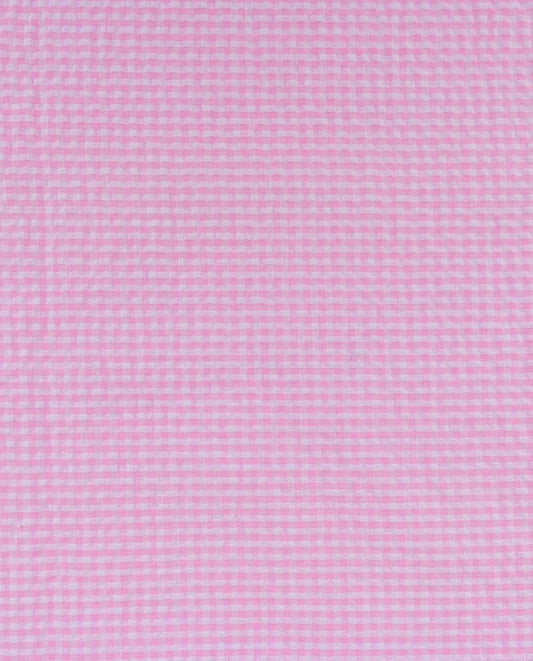 Seersucker Checks : 5871 : 11 : Rose