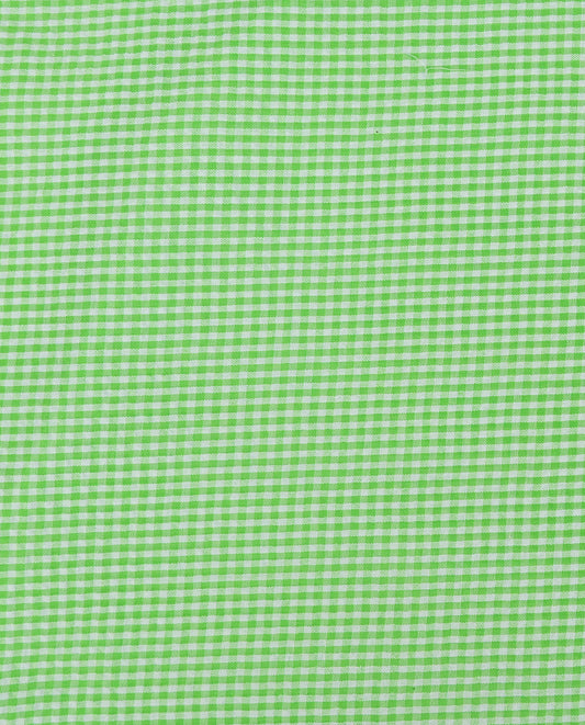Seersucker Checks : 5871 : 2025 : Green