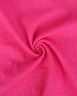 Washed Linen : 9327 : 17 : Fuchsia