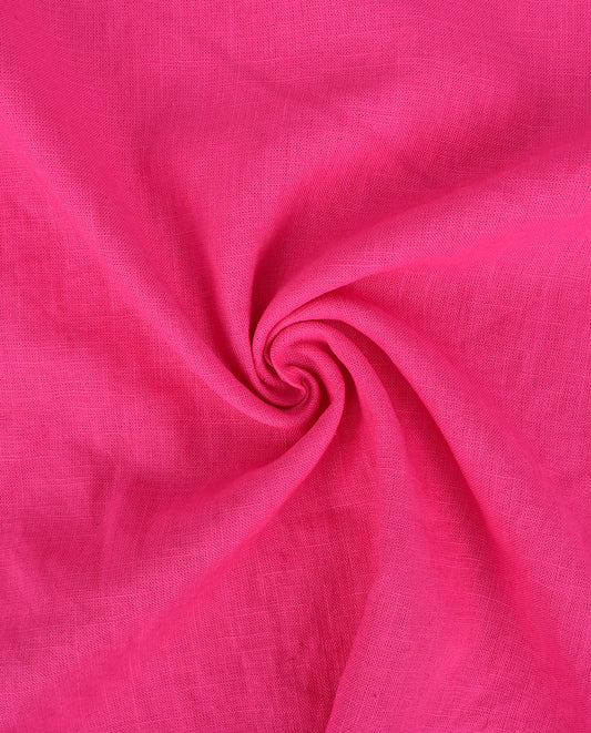 Washed Linen : 9327 : 17 : Fuchsia