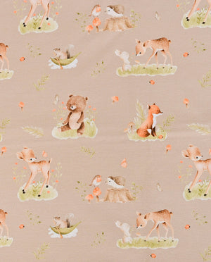 Jersey Digital Little Forest Animals : 5915 : 1853 : Soft Taupe