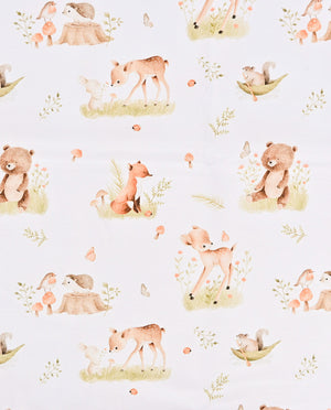 Jersey Digital Little Forest Animals : 5915 : 151 : Ecru