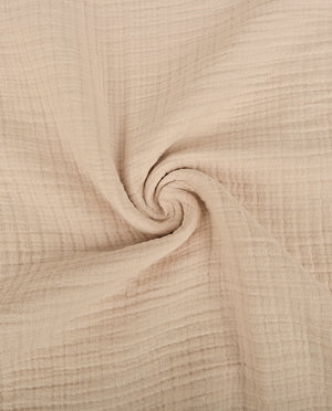 Double Gauze 6 Layer : 5813 : 652 : Light Beige