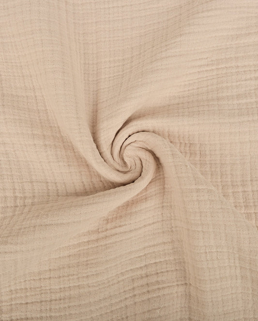 Double Gauze 6 Layer : 5813 : 652 : Light Beige