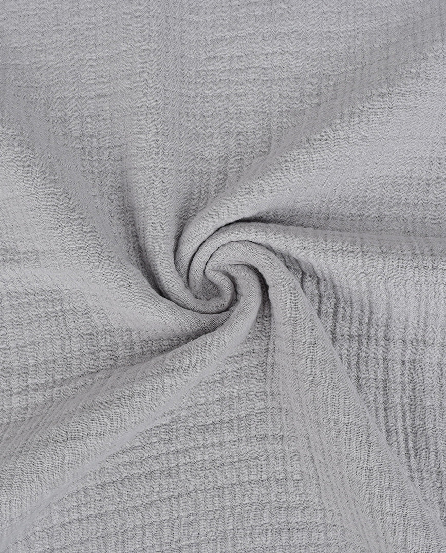 Double Gauze 6 Layer : 5813 : 62 : Light Grey