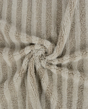 Teddy Stripe : 5918 : 653 : Taupe