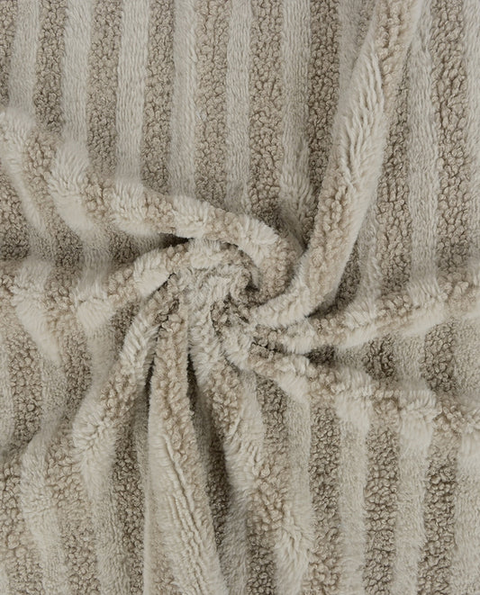 Teddy Stripe : 5918 : 653 : Taupe