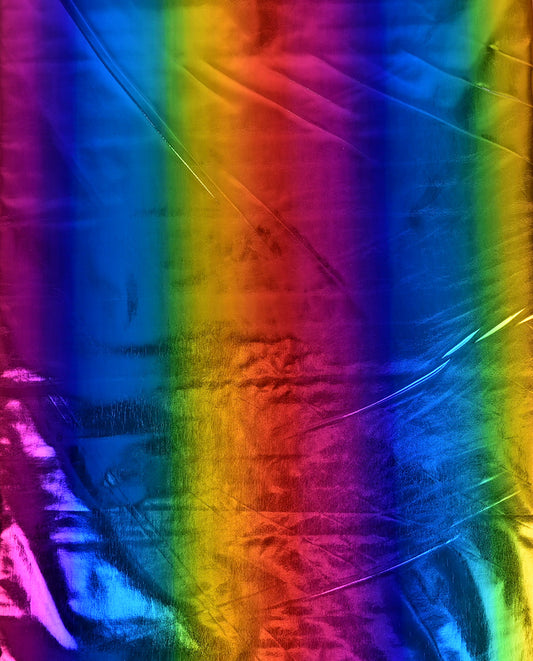 Rainbow Stripes Foil : 5657 : 5 : Cobalt