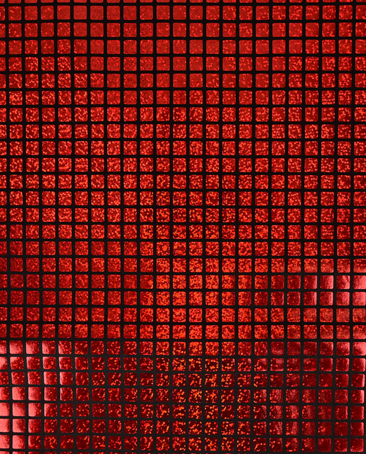 Check Hologram Foil : 5658 : 15 : Red