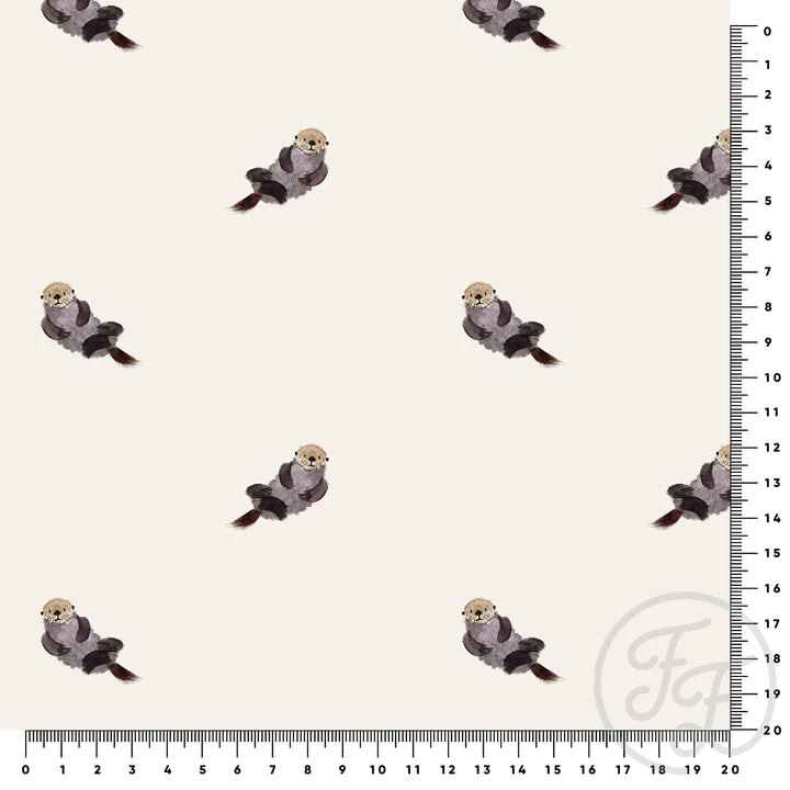 Family Fabrics | Otter | 100-1682 (by the full yard)