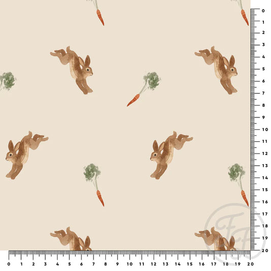 Family Fabrics | Bunny Hop | 100-1706 (by the full yard)
