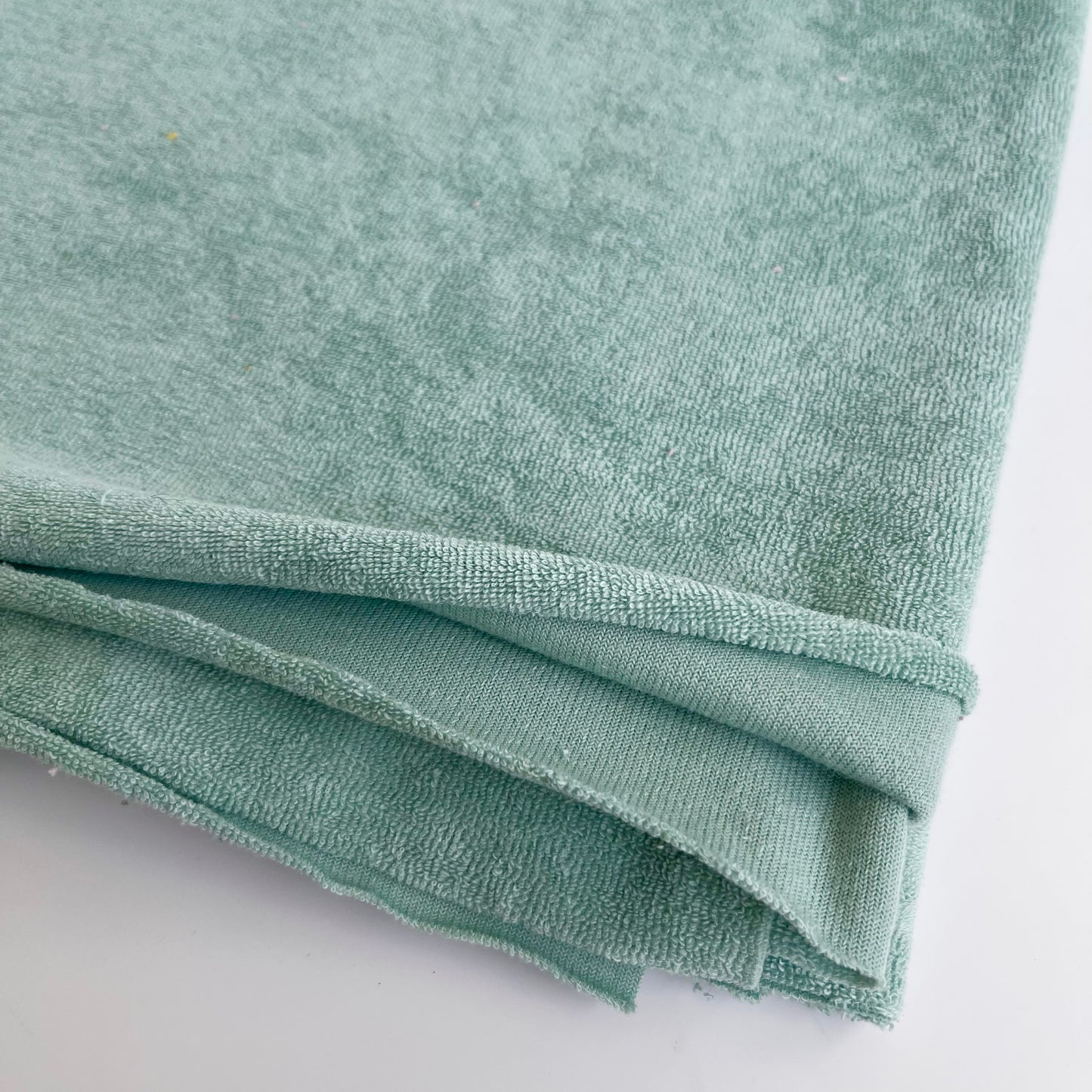 Euro Toweling | Mint | Towel French Terry "Sponge" | BY THE HALF YARD