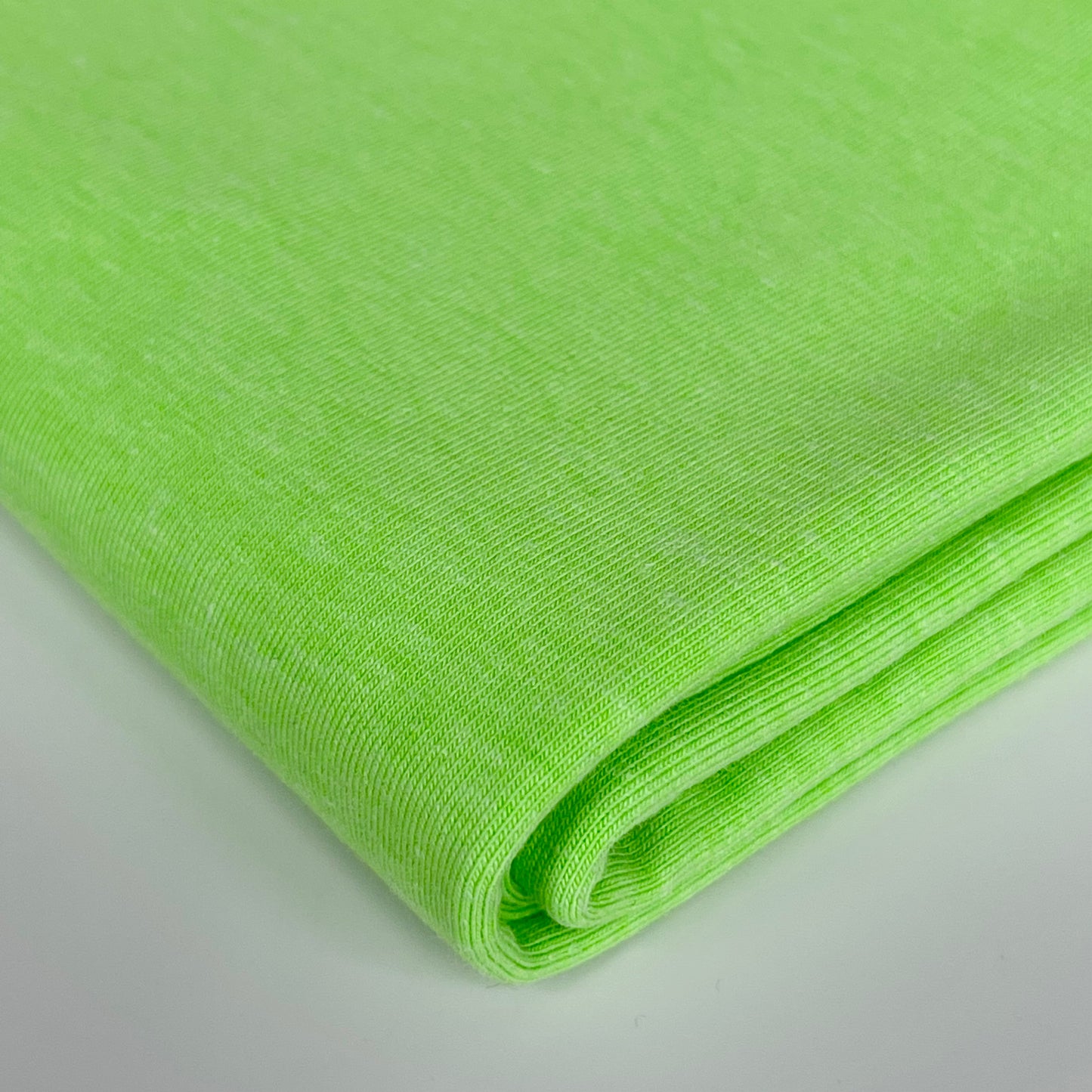 Euro Solids | Neon Green | Jersey | BY THE HALF YARD