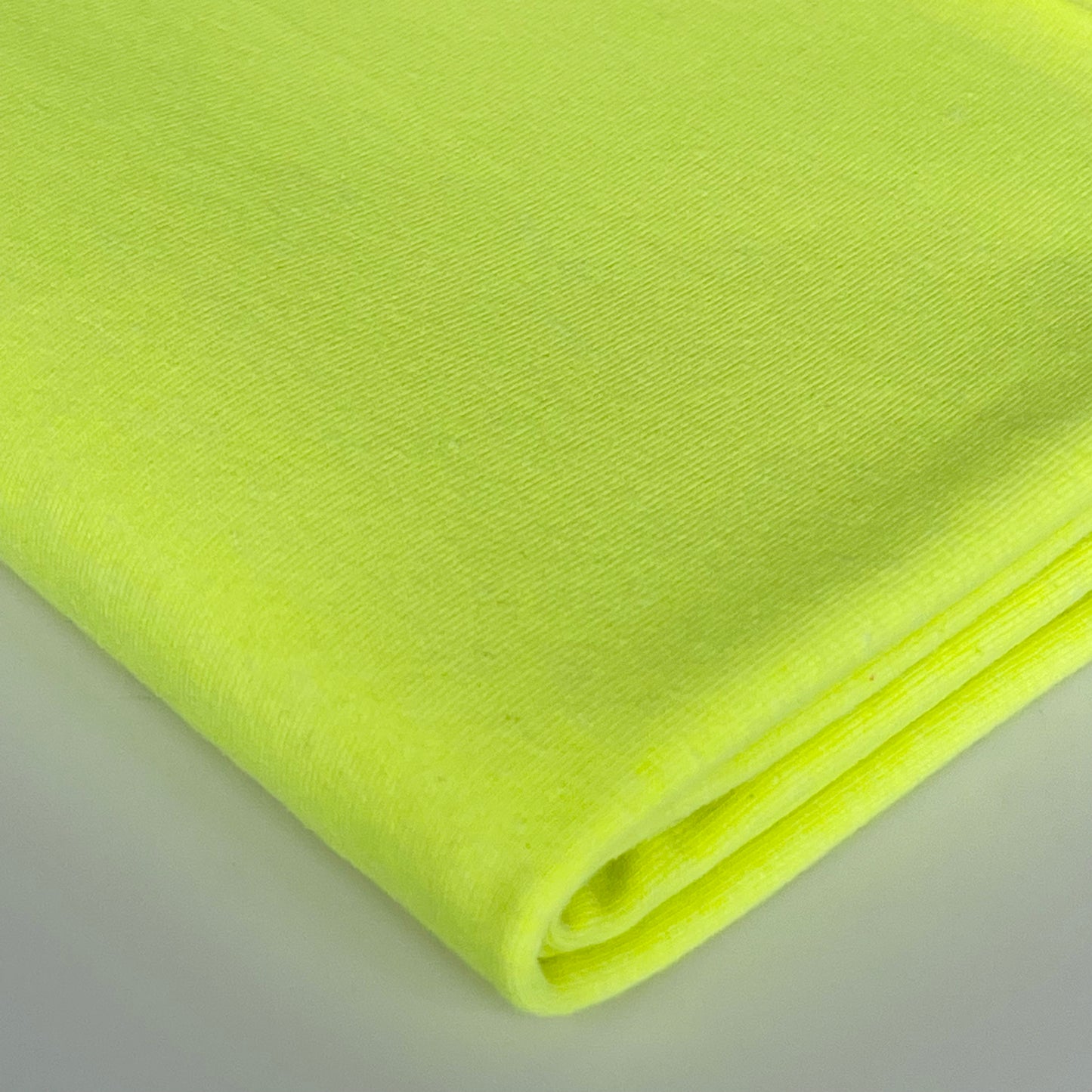 Euro Solids | Neon Yellow | Jersey | BY THE HALF YARD
