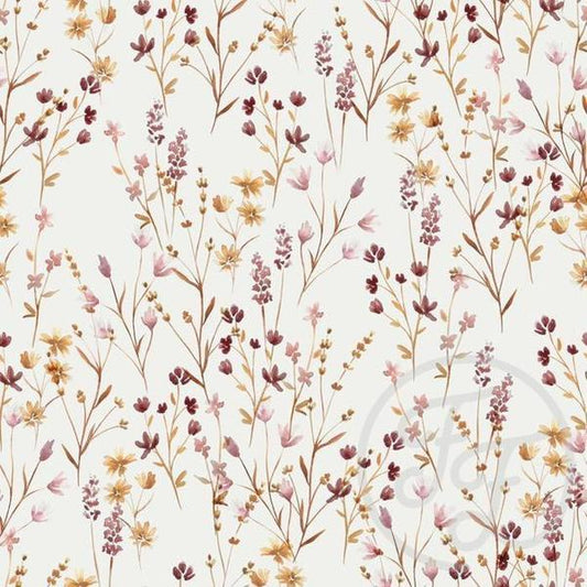 (IN STOCK) Family Fabrics | Meadow 100-146 | French Terry 230gsm BY THE HALF YARD