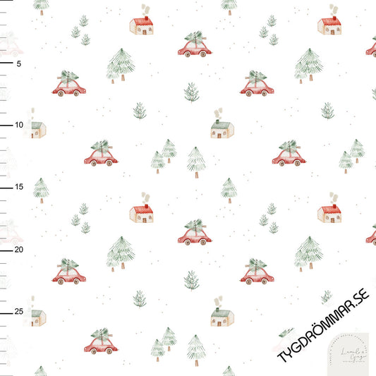 Tygdrommar | Winter Land | Jersey 220gsm | Organic (BY THE HALF YARD)