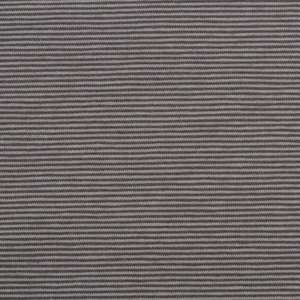 Swafing (1mm Stripes) | 183285 Light/Dark Gray | Jersey | BY THE HALF YARD