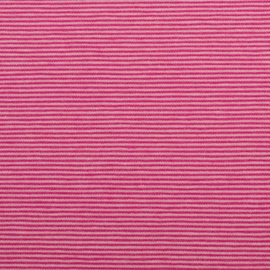 Swafing Stripes (Micro) | 431935 Fuschia/Ballet | Jersey | BY THE HALF YARD