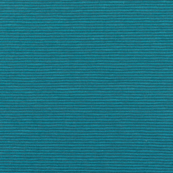 Swafing (1mm Stripes) | 748750 Denim/Caribbean | Jersey | BY THE HALF YARD