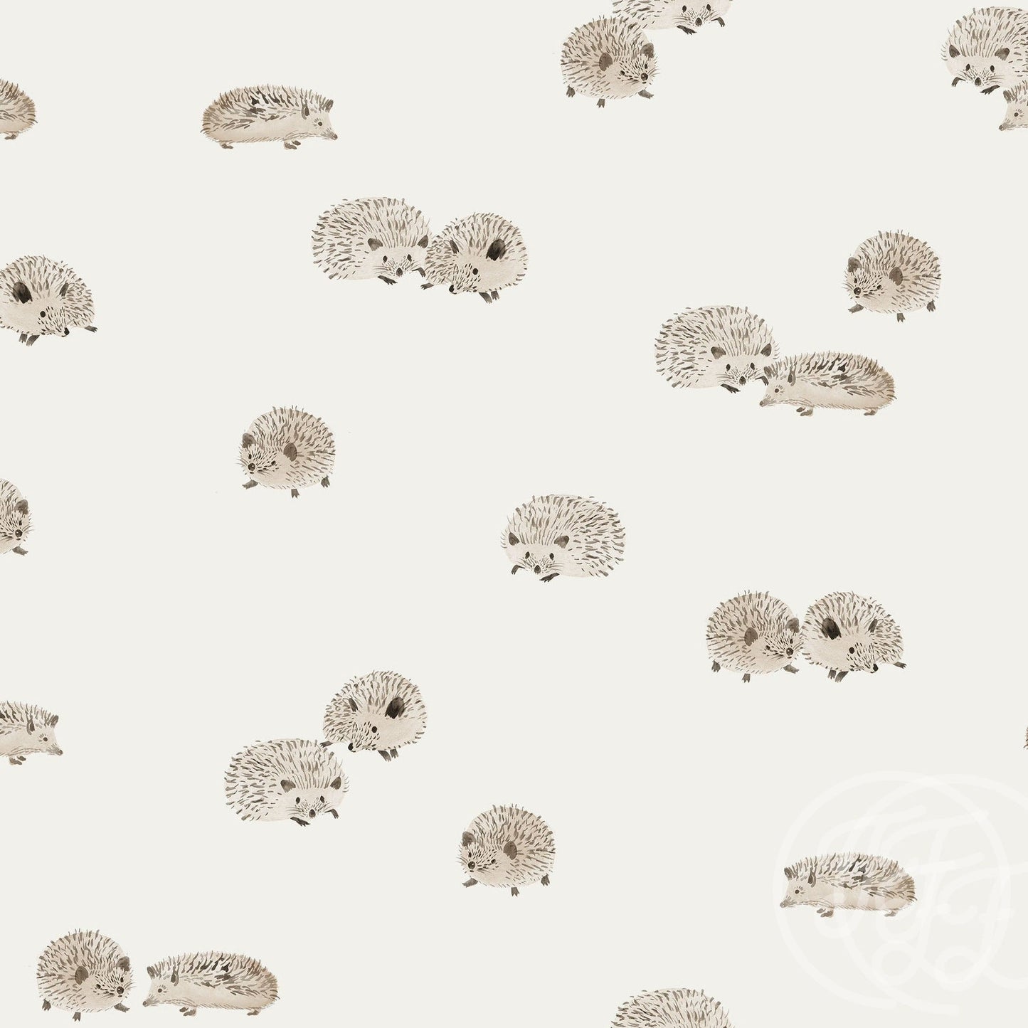 Family Fabrics | Hedgehog 100-1137 (by the full yard)