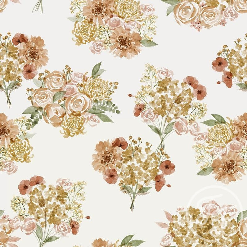 Family Fabrics | Bouquet 100-1145 (by the full yard)