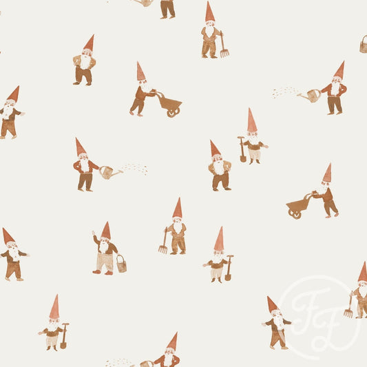 Family Fabrics | Gnomes Earth 100-1149 (by the full yard)