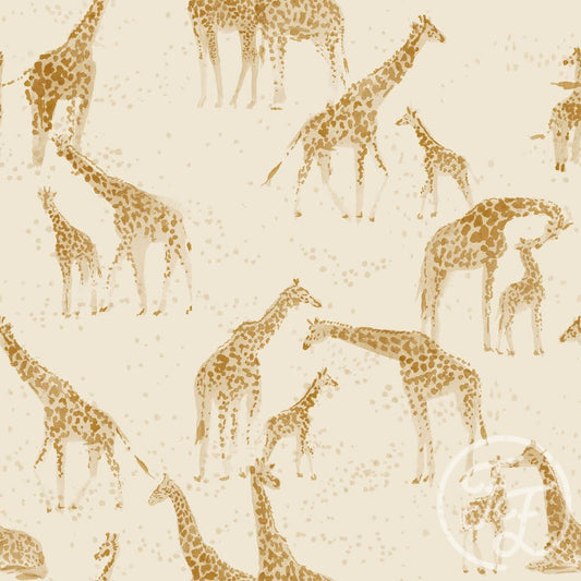 Family Fabrics | Giraffe Antique White 100-1169 (by the full yard)