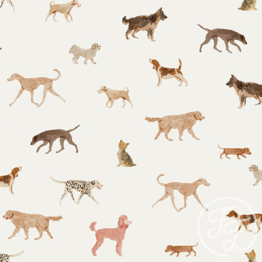 Family Fabrics | Dogs  100-1198 (by the full yard)