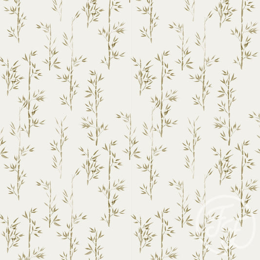 Family Fabrics | Bamboo White 100-1209 (by the full yard)