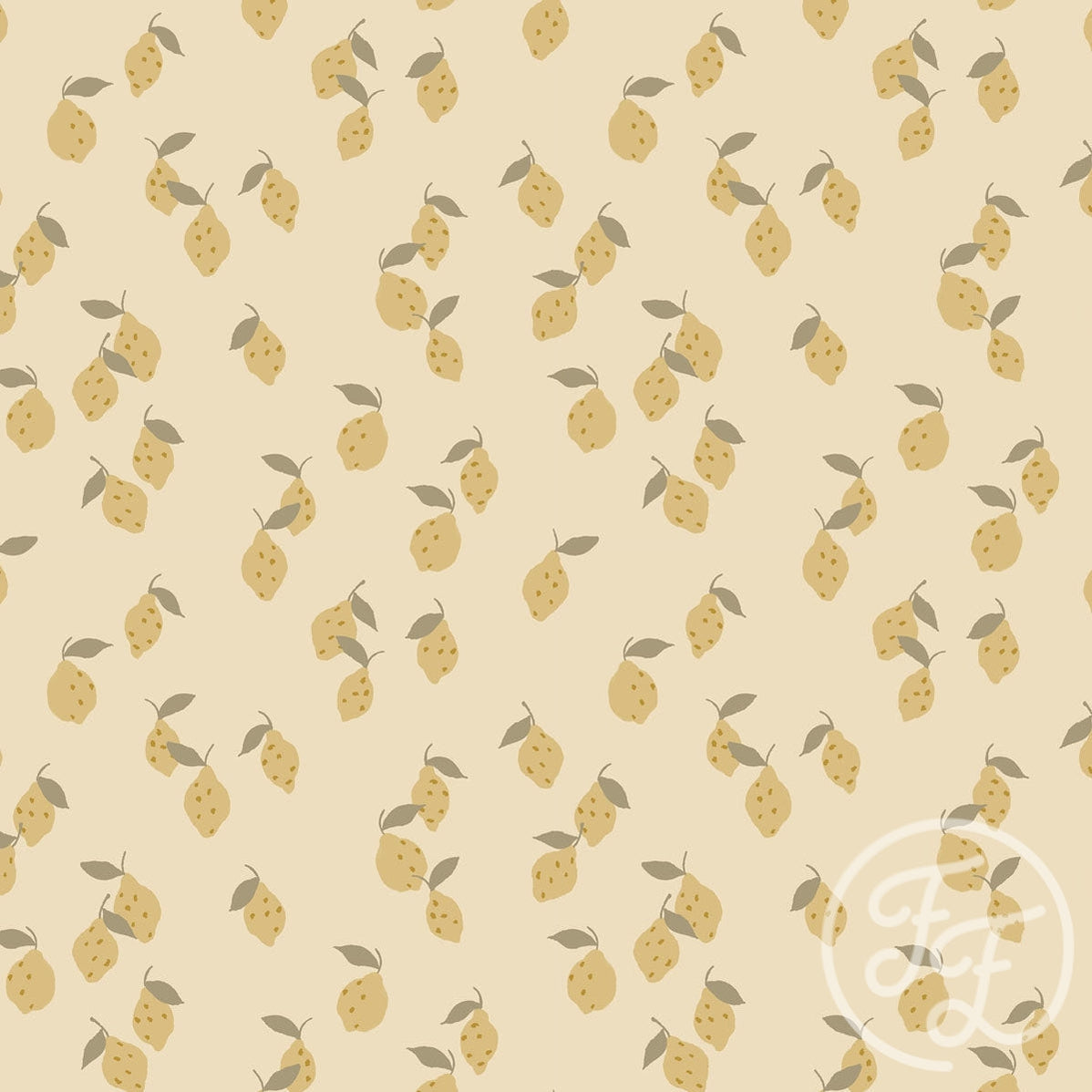 Family Fabrics | Wild Lemons 100-1220 (by the full yard)