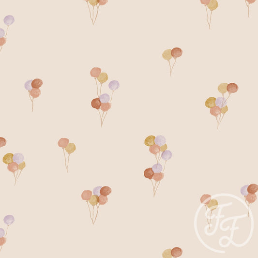 Family Fabrics | Balloons Peach 100-1260 (by the full yard)