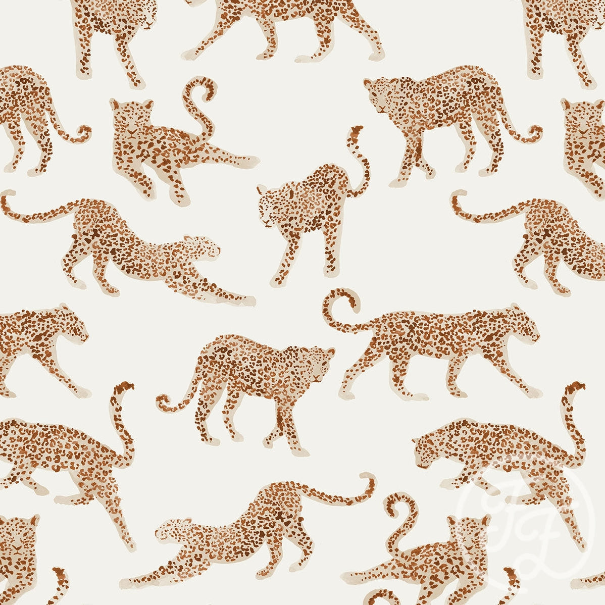 Family Fabrics | Leopards 100-1286 (by the full yard)