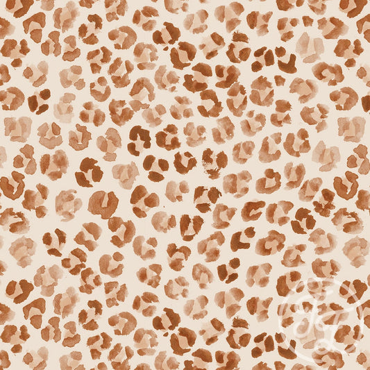 Family Fabrics | Leopard Spots Sand 100-1294 (by the full yard)