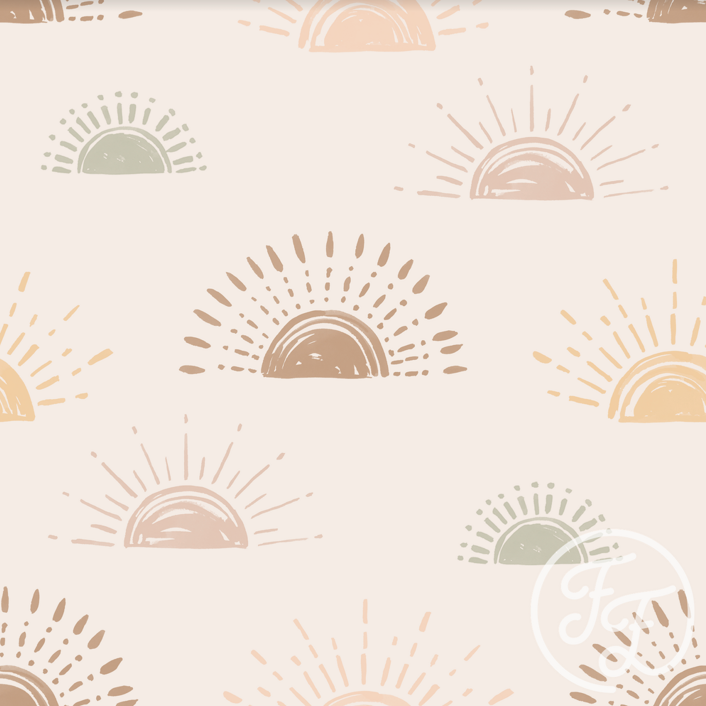 Family Fabrics | Sunrise Cream 100-1349 (by the full yard)
