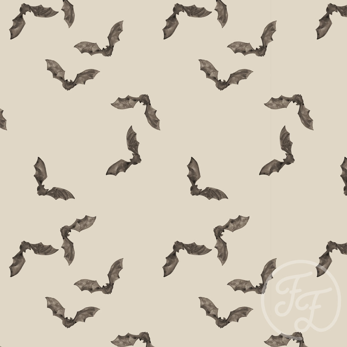 Family Fabrics | Bats Small 100-1379 (by the full yard)