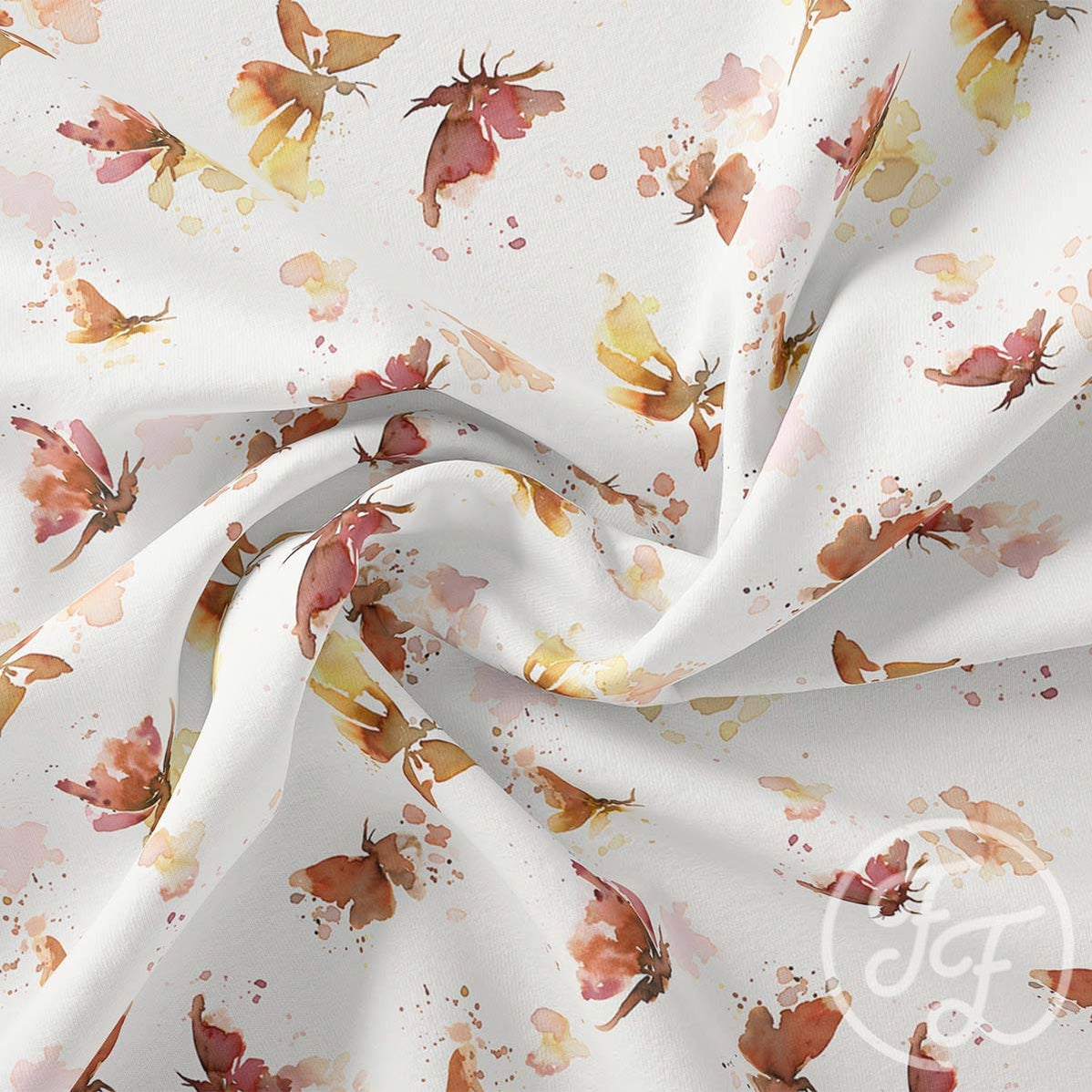 Family Fabrics | Butterflies 100-139 (by the full yard)