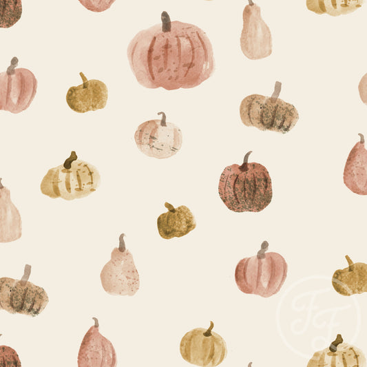 Family Fabrics | Pumpkins Pastel 100-1404 (by the full yard)