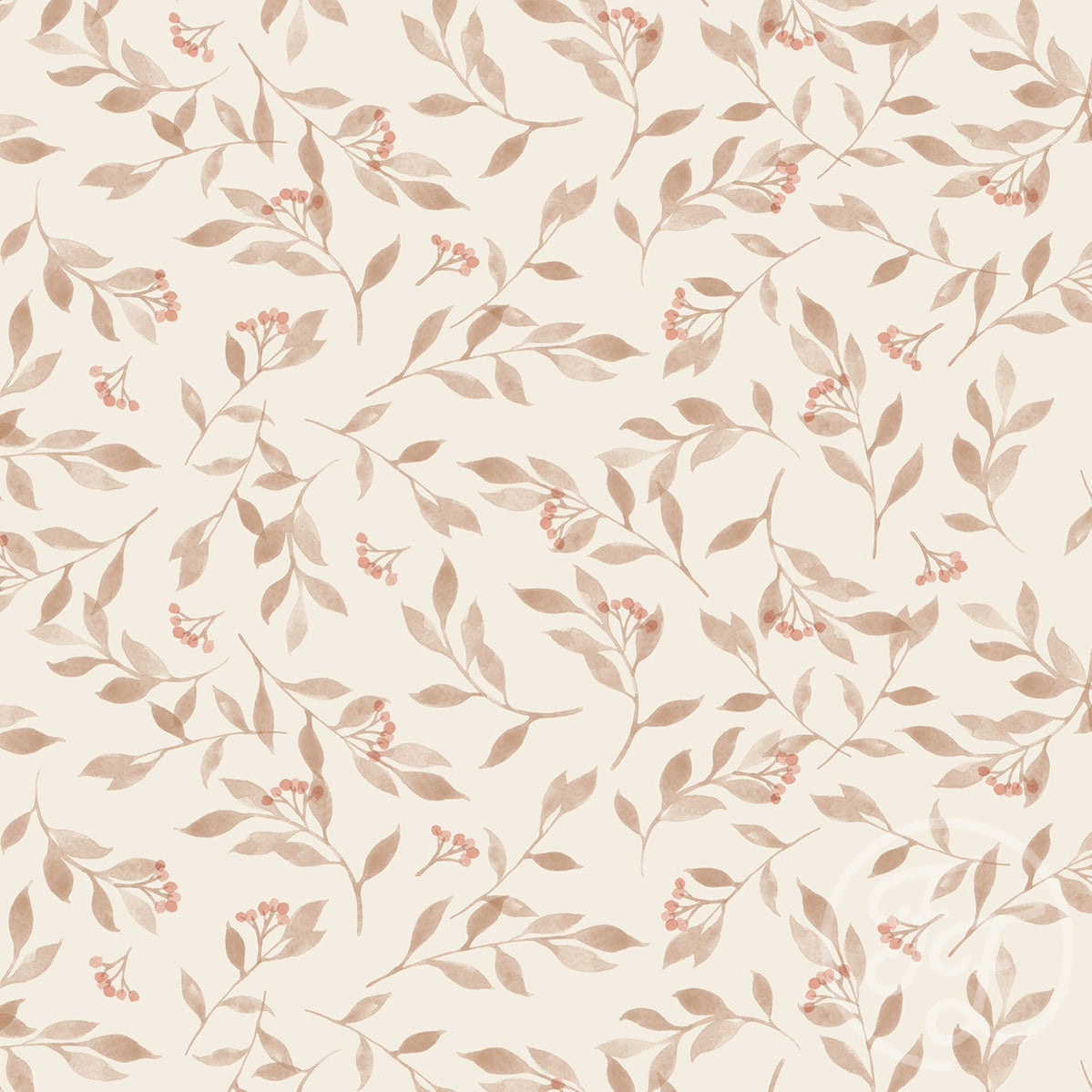 Family Fabrics | Berry Branches Small Pastel  100-1420 (by the full yard)