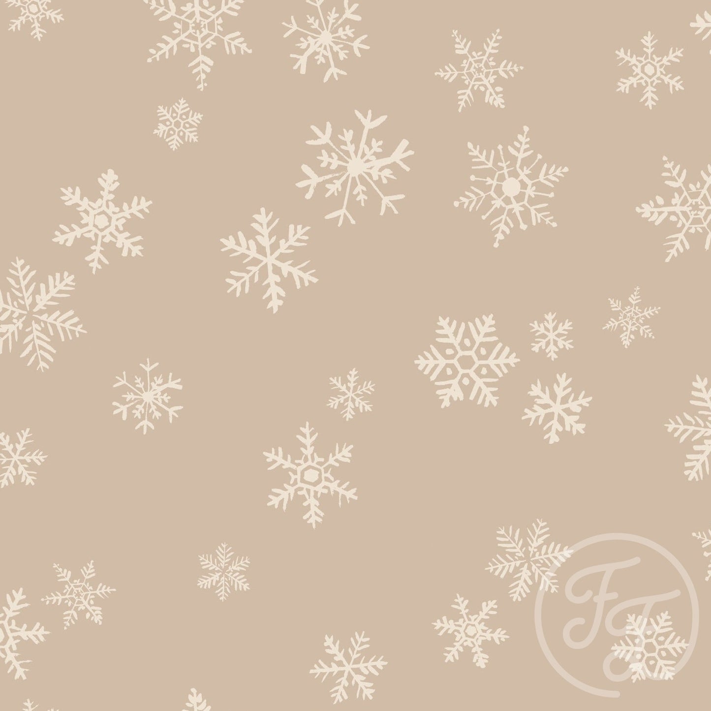 Family Fabrics | Frozen Almond 100-1449 (by the full yard)