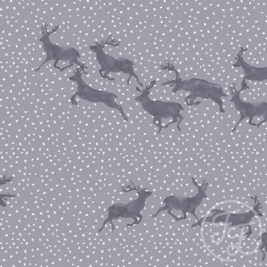 Family Fabrics | Reindeer Blue 100-1453 (by the full yard)